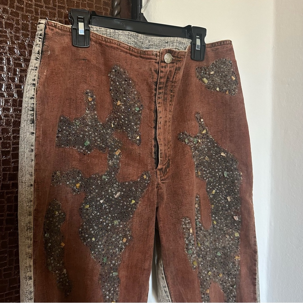 Anev vintage beaded jeans
